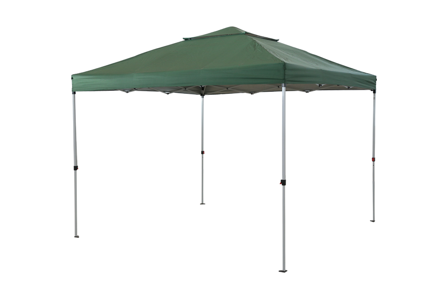 HYTIFE 10'x 10' Pop-Up Baldachin Partyzelt Faltender Sofortiger Sonnenschutz mit Verstellbarer Höhe, Tragetasche für Terrasse, Camping, Party, Weiß