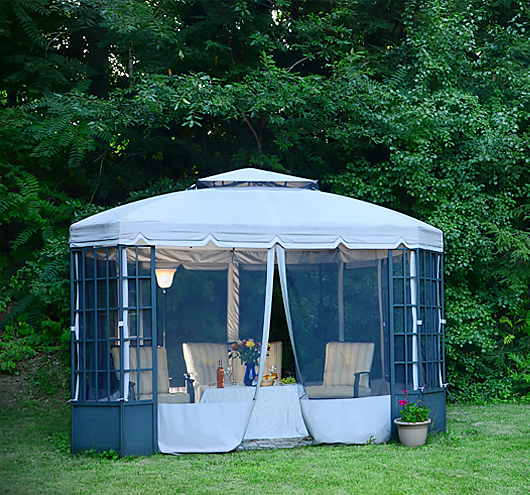 Outdoor-Pavillon aus Polyester