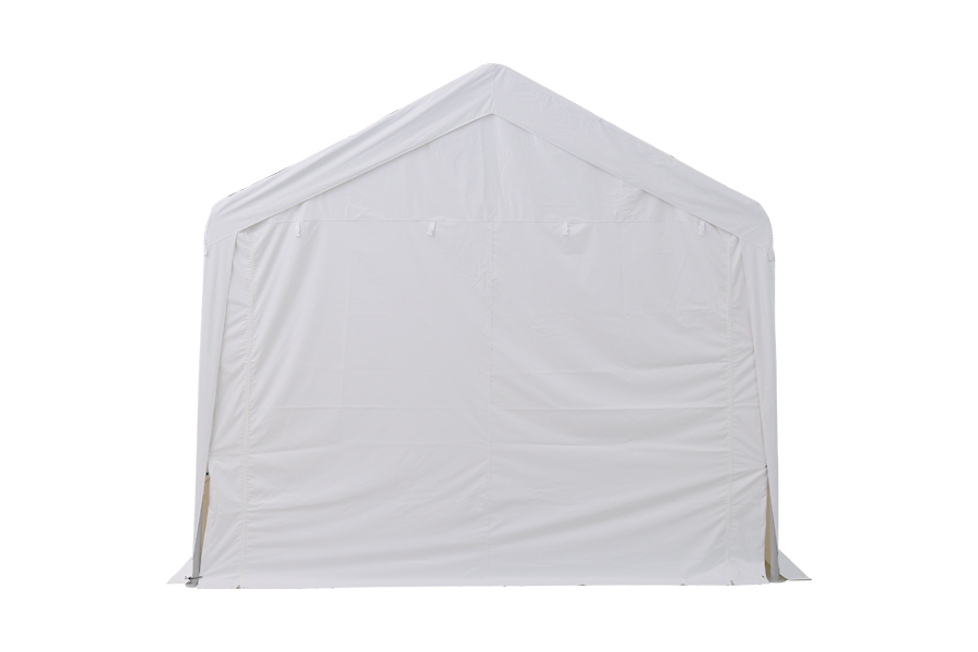 HYTIFE 9x9 Fuß Heavy Duty Carport mit abnehmbaren Seitenwänden Tragbare Garage Car Canopy Boat Shelter Zelt für Party, Hochzeit, Gartenschuppen 8 Beine,