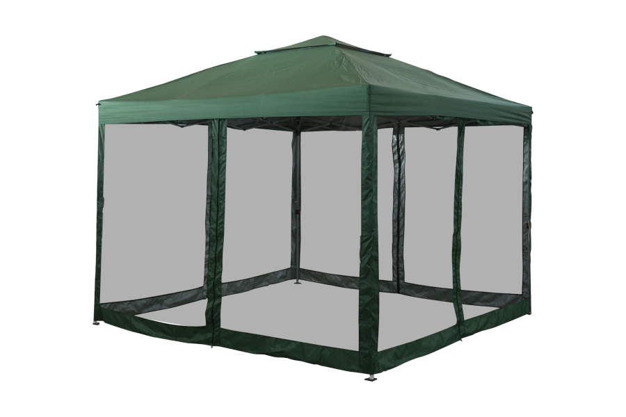 HYTIFE 10'x 10' Pop-Up Baldachin Partyzelt Faltender Sofortiger Sonnenschutz mit Verstellbarer Höhe, Tragetasche für Terrasse, Camping, Party, Weiß